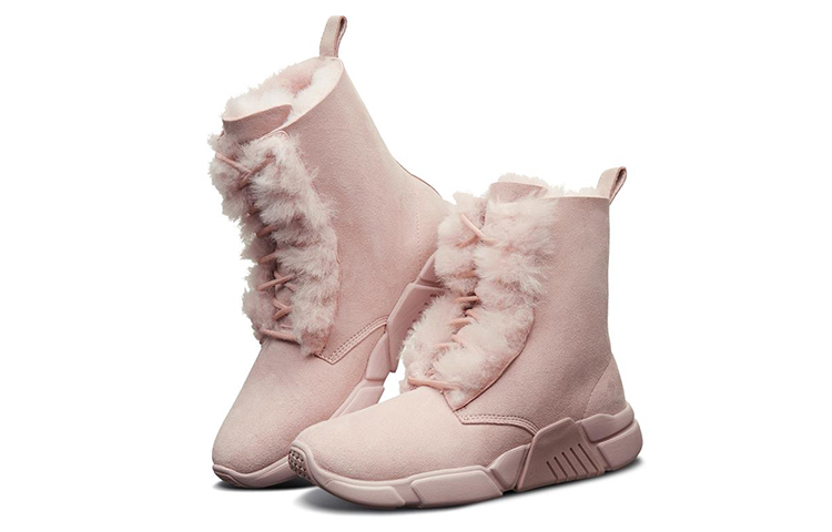 Lookbook (W) Skechers Block 'Sepatu Bot Salju Pink' 68864-PNK