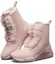 Lookbook (W) Skechers Block 'Sepatu Bot Salju Pink' 68864-PNK