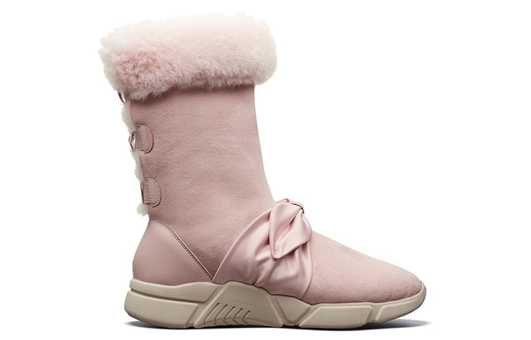 Order (W) Skechers Block 'Sepatu Boot Salju Pink' 68866-PNK