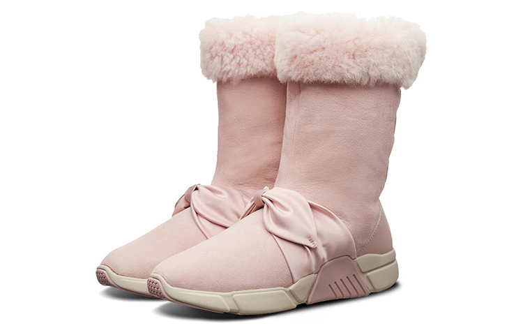 Lookbook (W) Skechers Block 'Sepatu Boot Salju Pink' 68866-PNK