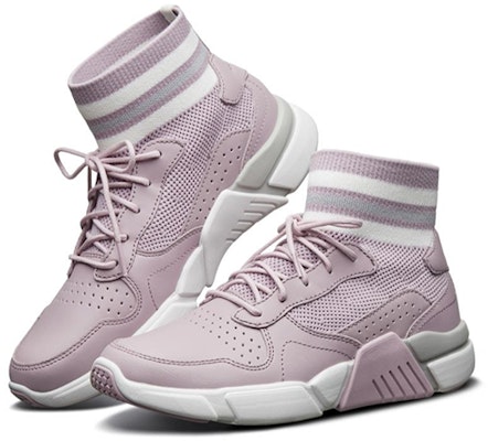 (W) Skechers Blok Putih/Ungu 68855-LIL Lookbook (W) Skechers Blok Putih/Ungu 68855-LIL