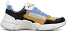Order (Women) Skechers Block Sports Shoes Yellow/Blue 69347-WMLT