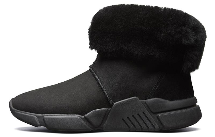 (Women) Skechers Block Island 'Warm and Durable Snow Boot Black' 68865-B