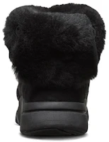 Shop Skechers Block Island 保暖耐磨雪地鞋 女款 黑色