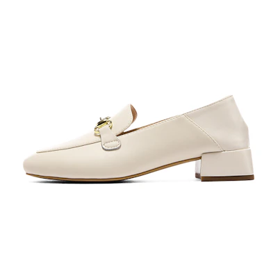 (W) Skechers Block Party 'Milk White'