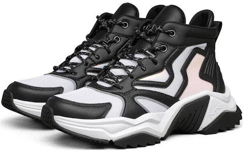 (W) Skechers Block Smart 'Hitam Putih' 133074-WBK Lookbook (W) Skechers Block Smart 'Hitam Putih' 133074-WBK