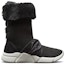 Order (Women) Skechers Block Snow Boots 'Black Grey' 68866-BKGY