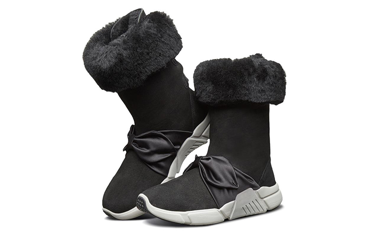 Lookbook (W) Skechers Block Sneeuwlaarzen ''Zwart Grijs'' 68866-BKGY