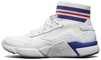 (Women) Skechers Block White/Blue 68855-WBLU (Women) Skechers Block White/Blue 68855-WBLU