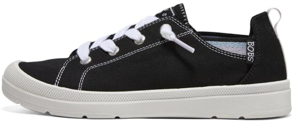 (W) Skechers Bob's 'Canvas Hitam Rendah' 113857-BLK Buy (W) Skechers Bob's 'Canvas Hitam Rendah' 113857-BLK