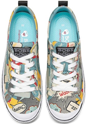 Skechers Bob's 卡通拼接帆布鞋 女款 黑彩 Purchase Skechers Bob's 卡通拼接帆布鞋 女款 黑彩