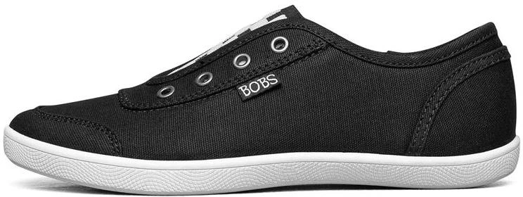 women-skechers-bob-s-b-cute-black-canvas-113275-bkw