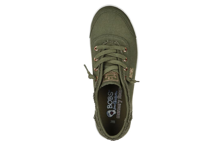 (W) Skechers Bob's B Cute Low-Top Sneakers Green 圖 3