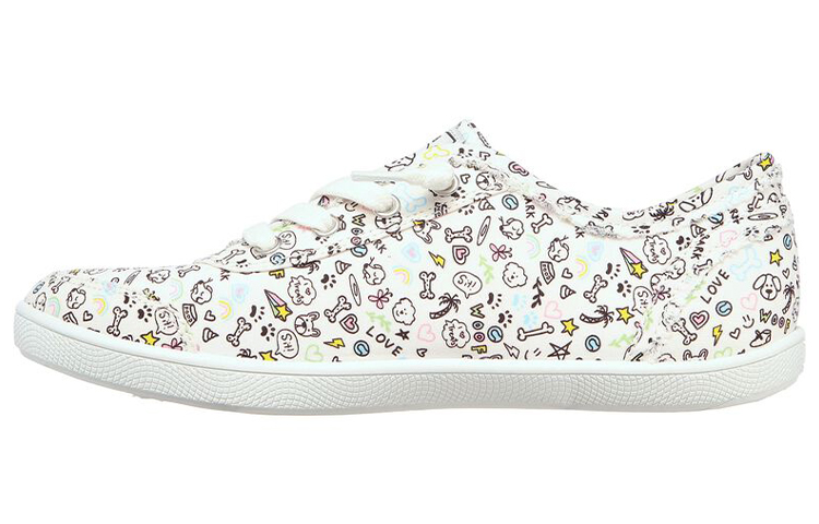 (W) Skechers Bob's B Cute Low-Top Sneakers White/Black