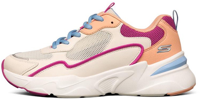 (W) Skechers Bob's Bamina Low-Top Beige/Rosa/Blanco 117043-OFPK Buy (W) Skechers Bob's Bamina Low-Top Beige/Rosa/Blanco 117043-OFPK