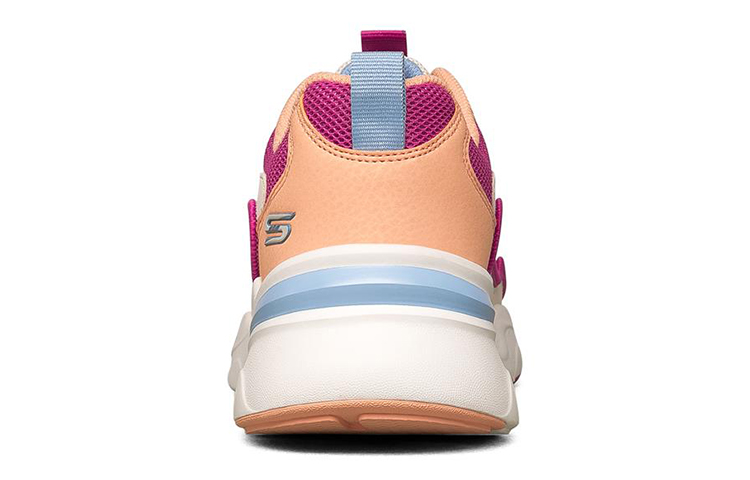 (W) Skechers Bob's Bamina Low-Top Beige/Pink/White 圖 4