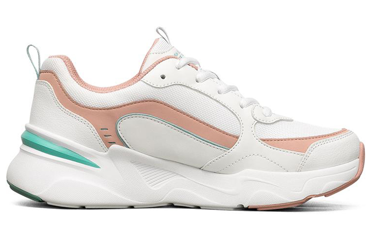 Order (W) Skechers Bob's Bamina Rendah Putih/Pink 117040-WPK