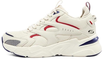 (Women) Skechers Bob's Bamina 'Beige Red Blue' 117361-NTNV (Women) Skechers Bob's Bamina 'Beige Red Blue' 117361-NTNV
