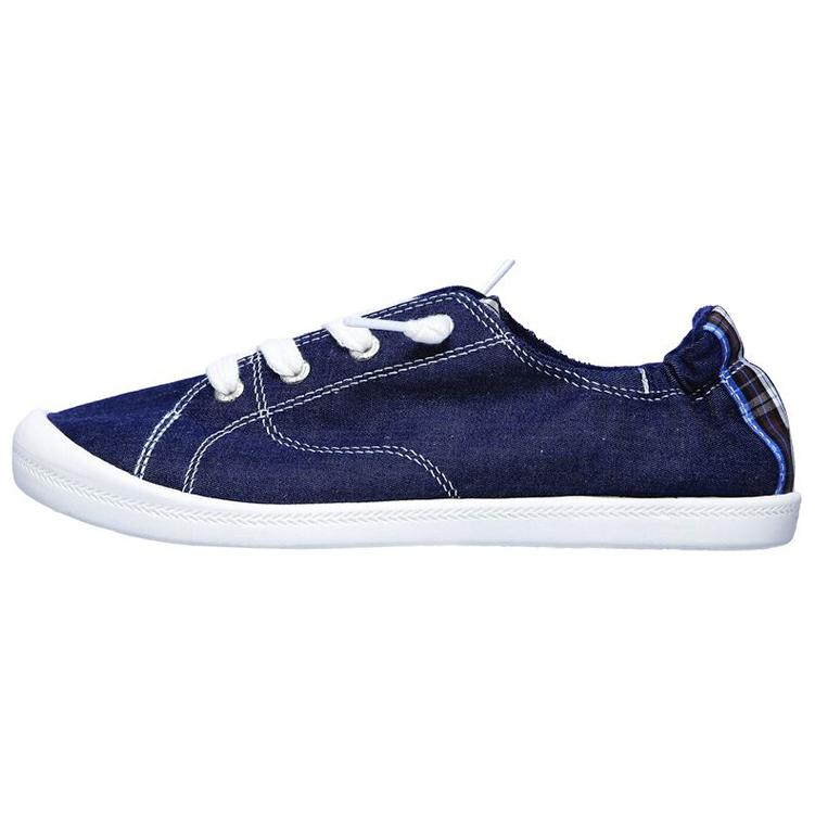 (Women) Skechers Bob's Beach Bingo Low-Top Sneakers Blue 113288-DEN