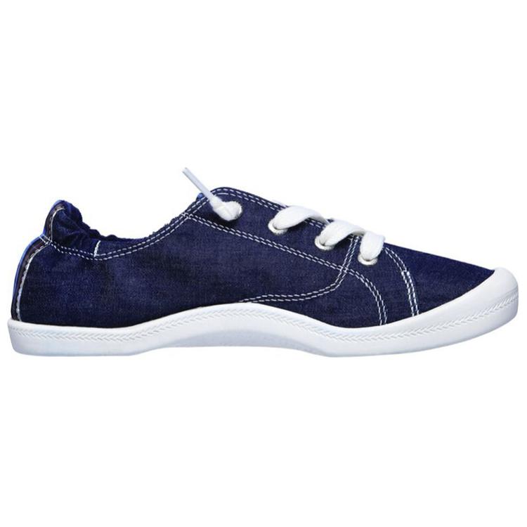 Order (W) Skechers Bob''s Beach Bingo Lage Sneakers Blauw 113288-DEN