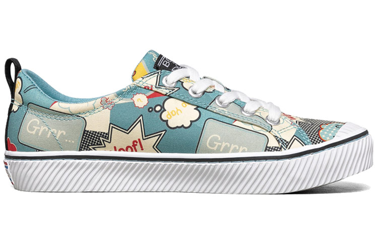 Order (W) Skechers Bob''s Zwarte Canvas Schoenen met Cartoon Stiksels 113199-BKMT