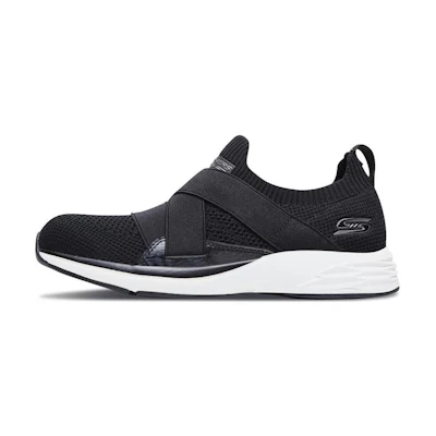 (W) Skechers Bob's Clique 'Black'