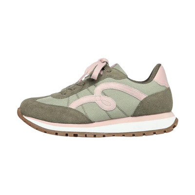 (W) Skechers Bob's Flutter 'Green Pink'