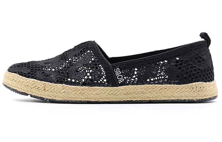 Buy (W) Skechers Bobs Mocassins Noirs Slip-on 66666096-BBK