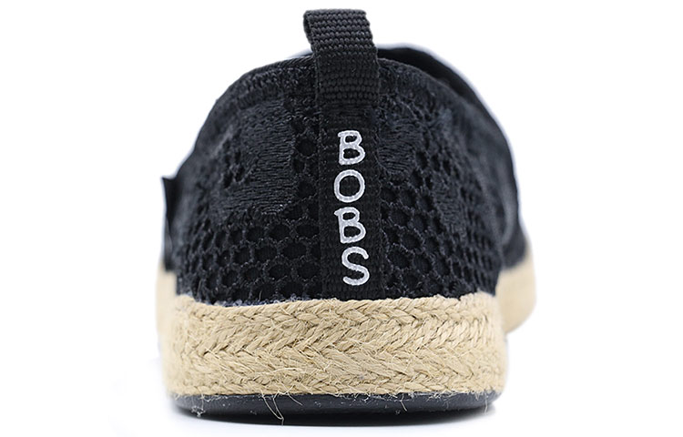Shop (W) Skechers Bobs Mocassins Noirs Slip-on 66666096-BBK