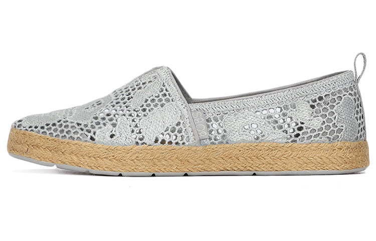 (Women) Skechers Bob's Slip-On Shoes Grey 66666096-LTGY