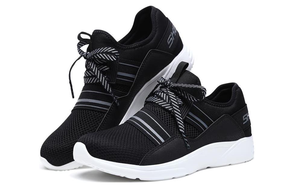 Lookbook (W) Skechers Bob's Sparrow 'Negro Slip-On' 32701-BLK