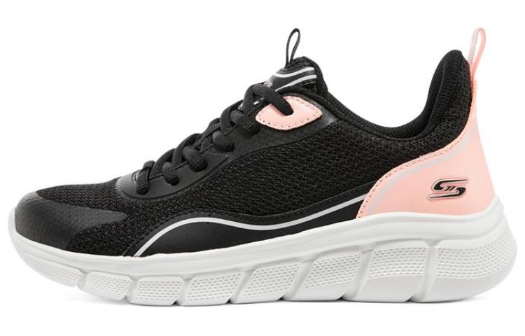 (Women) Skechers Bob's Sport 'Black Pink' 117340-BKPK