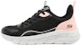 (W) Skechers Bob's Sport 'Hitam Merah Jambu' 117340-BKPK