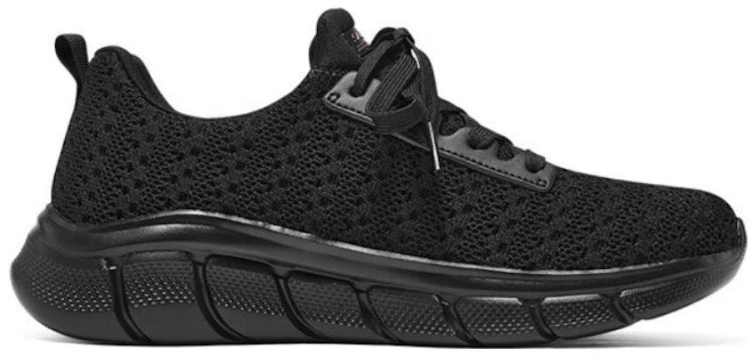 (Women) Skechers Bob's Sport Bobs Squad 'Black' 117347-BBK Order (Women) Skechers Bob's Sport Bobs Squad 'Black' 117347-BBK