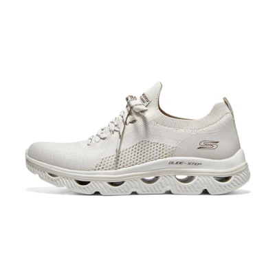 (W) Skechers Bob'S Sport Arc Waves Shoes 'Light Grey'