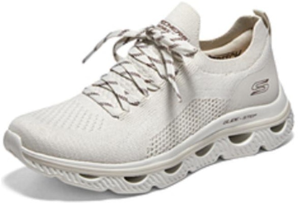 Skechers Bob's Sport 減震防滑耐磨 低筒 運動休閒鞋 女款 米色 Lookbook Skechers Bob's Sport 減震防滑耐磨 低筒 運動休閒鞋 女款 米色