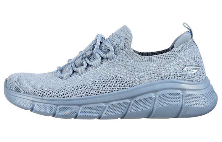 (Women) Skechers Bob's Sport B Flex 'Blue' 117121-SLT