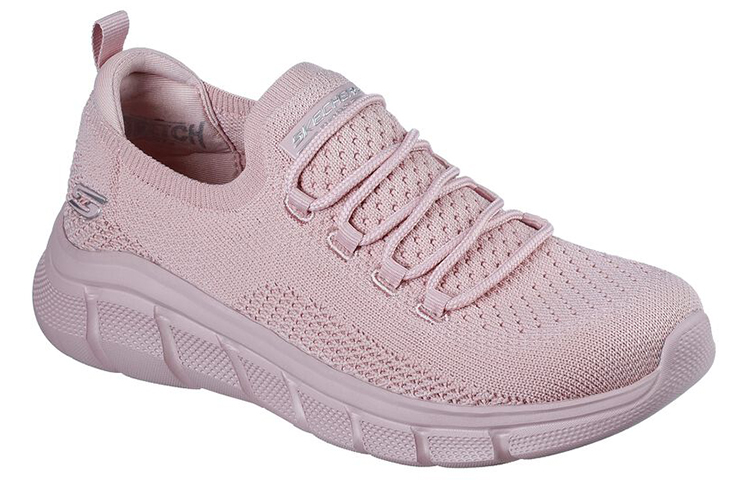 Lookbook (W) Skechers Bob's Sport B Flex 'Pink Low' Sepatu Wanita 117121-MVE