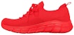 (W) Skechers Bob's Sport B Flex Kasut Rendah Merah 117121-RED