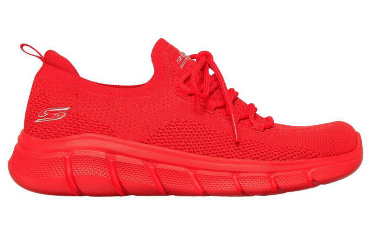 Order (W) Skechers Bob''s Sport B Flex Baskets Basses Rouges 117121-RED