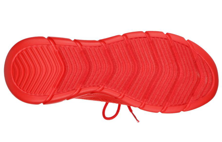 Shop (W) Skechers Bob''s Sport B Flex Baskets Basses Rouges 117121-RED