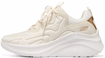(Women) Skechers Bob's Sport Bobs Chaos Hi Shoes 'Cream White' 117513-OFWT (Women) Skechers Bob's Sport Bobs Chaos Hi Shoes 'Cream White' 117513-OFWT