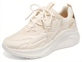 (W) Skechers Bob's Sport Bobs Chaos Hi Zapatos 'Crema Blanco' 117513-OFWT Lookbook (W) Skechers Bob's Sport Bobs Chaos Hi Zapatos 'Crema Blanco' 117513-OFWT