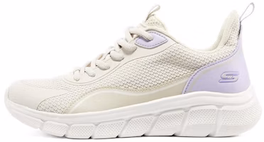 (Women) Skechers Bob's Sport Low 'White Purple' 117340-NTMT (Women) Skechers Bob's Sport Low 'White Purple' 117340-NTMT