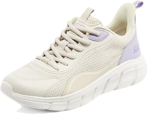 (Women) Skechers Bob's Sport Low 'White Purple' 117340-NTMT Lookbook (Women) Skechers Bob's Sport Low 'White Purple' 117340-NTMT
