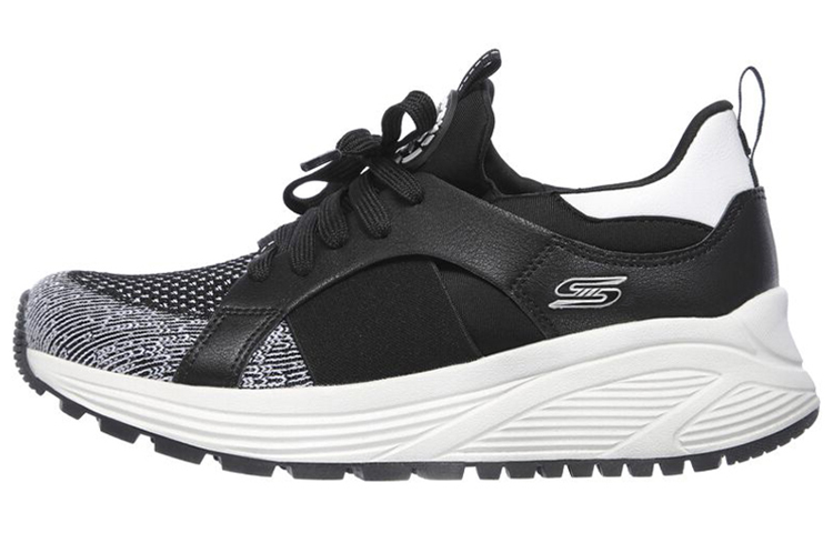 Buy (W) Skechers Bob''s Sport Sparrow 2.0 ''Zwart Wit'' 117013-BKW