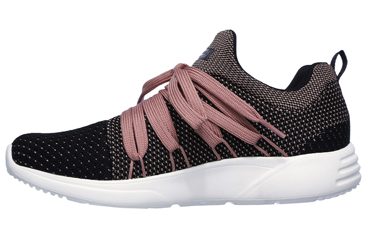 (W) Skechers Bob's Sport Sparrow Low-Top Black/Pink