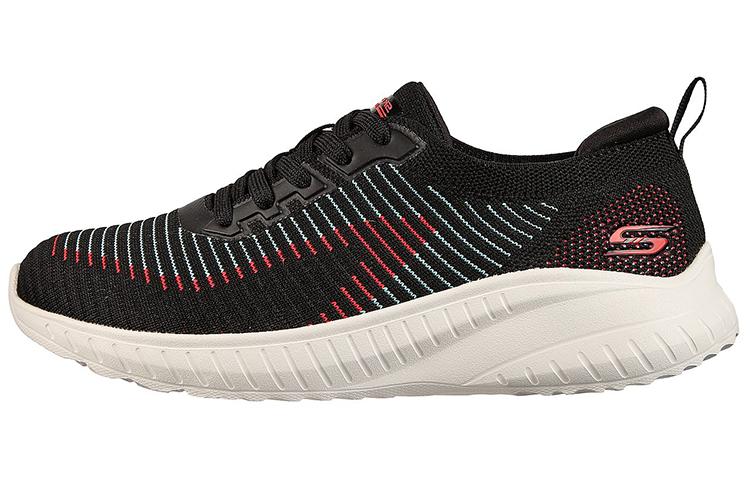 (W) Skechers Bob's Sport Squad 'Chaos Black White'