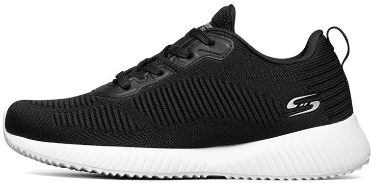 women-skechers-bob-s-squad-black-and-white-32504-blk