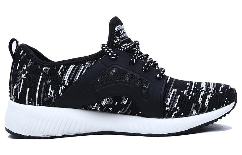 Order (Women) Skechers Bob's Squad 'Black White' 31363-BKW